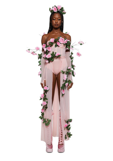 Garden Goddess Rose Nymph Wings