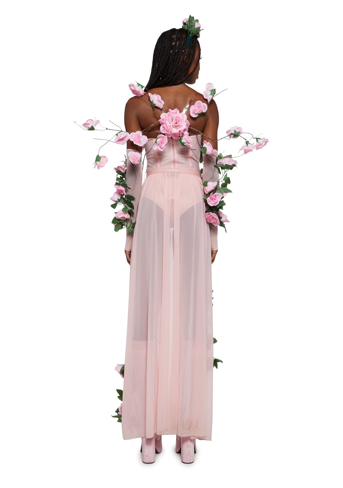 Garden Goddess Rose Nymph Wings