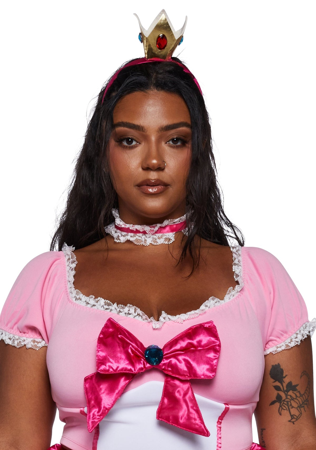 Peachy Princess Cheerleader Costume