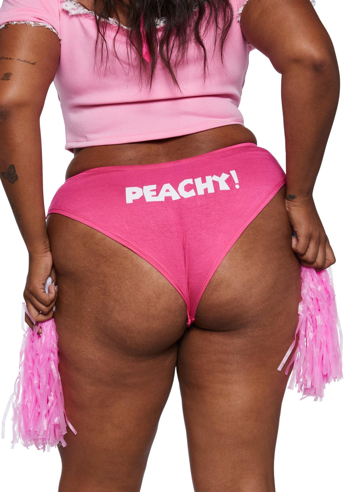 Peachy Princess Cheerleader Costume