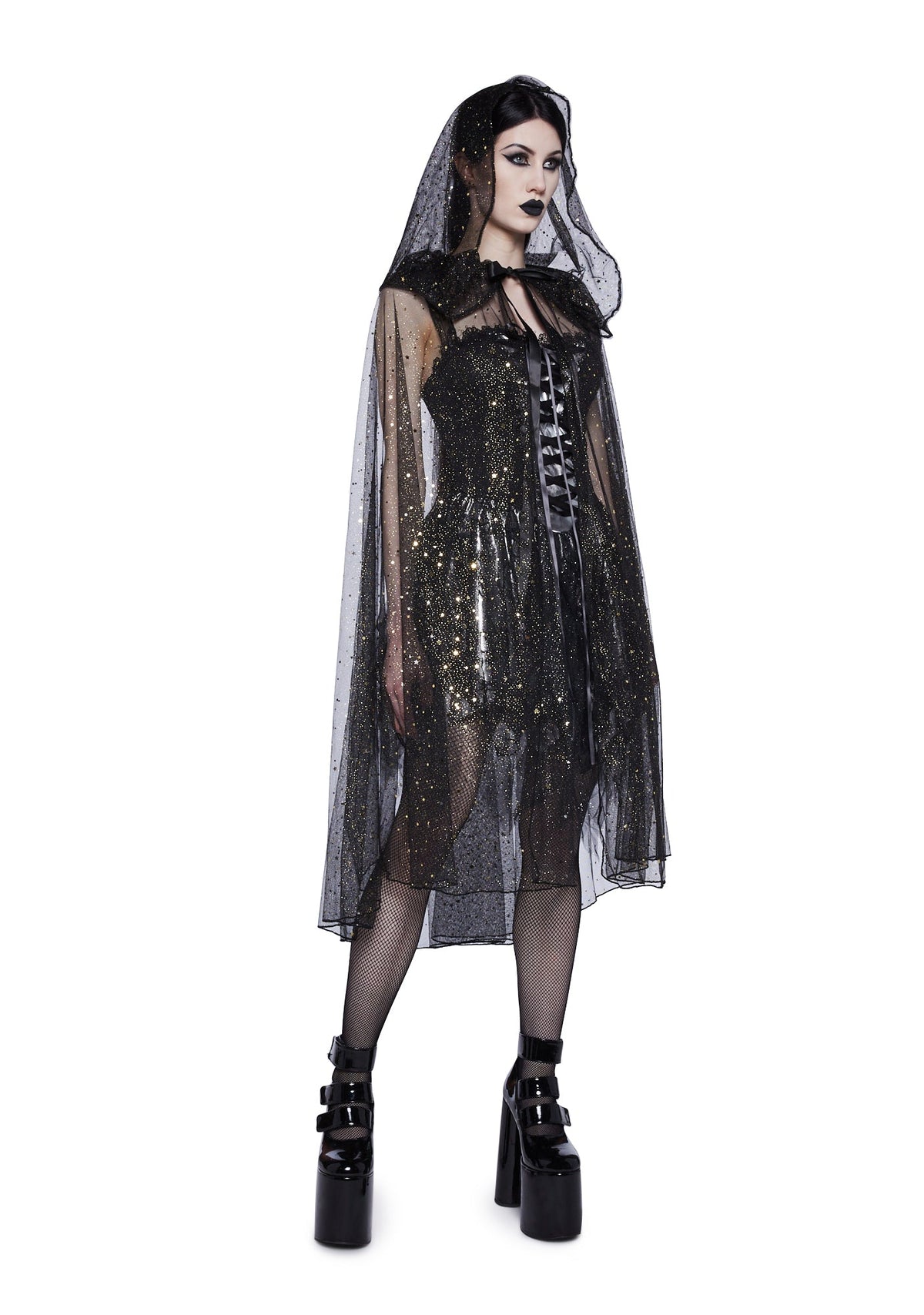 Mystic Being Sheer Cape