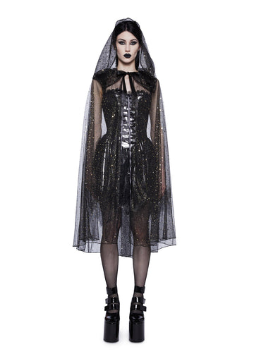 Mystic Being Sheer Cape