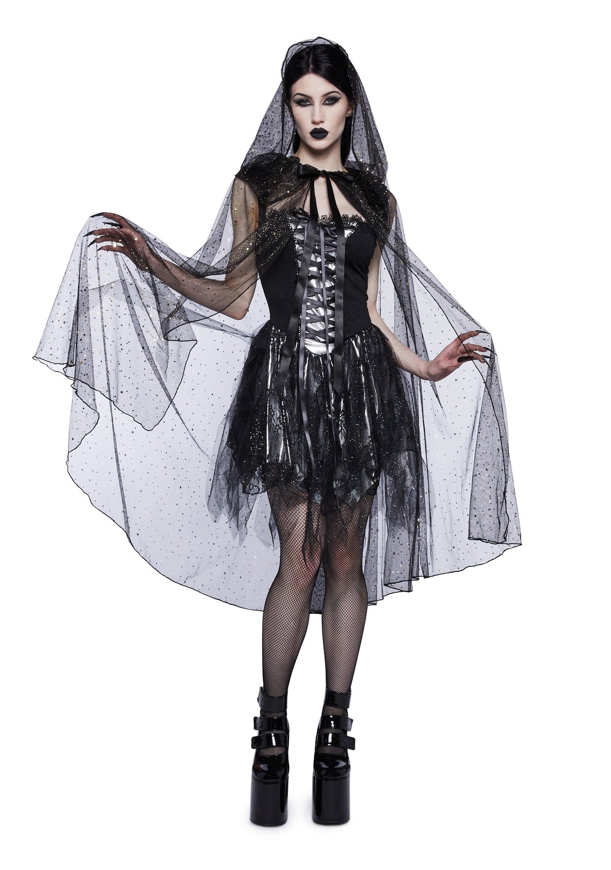 Mystic Being Sheer Cape