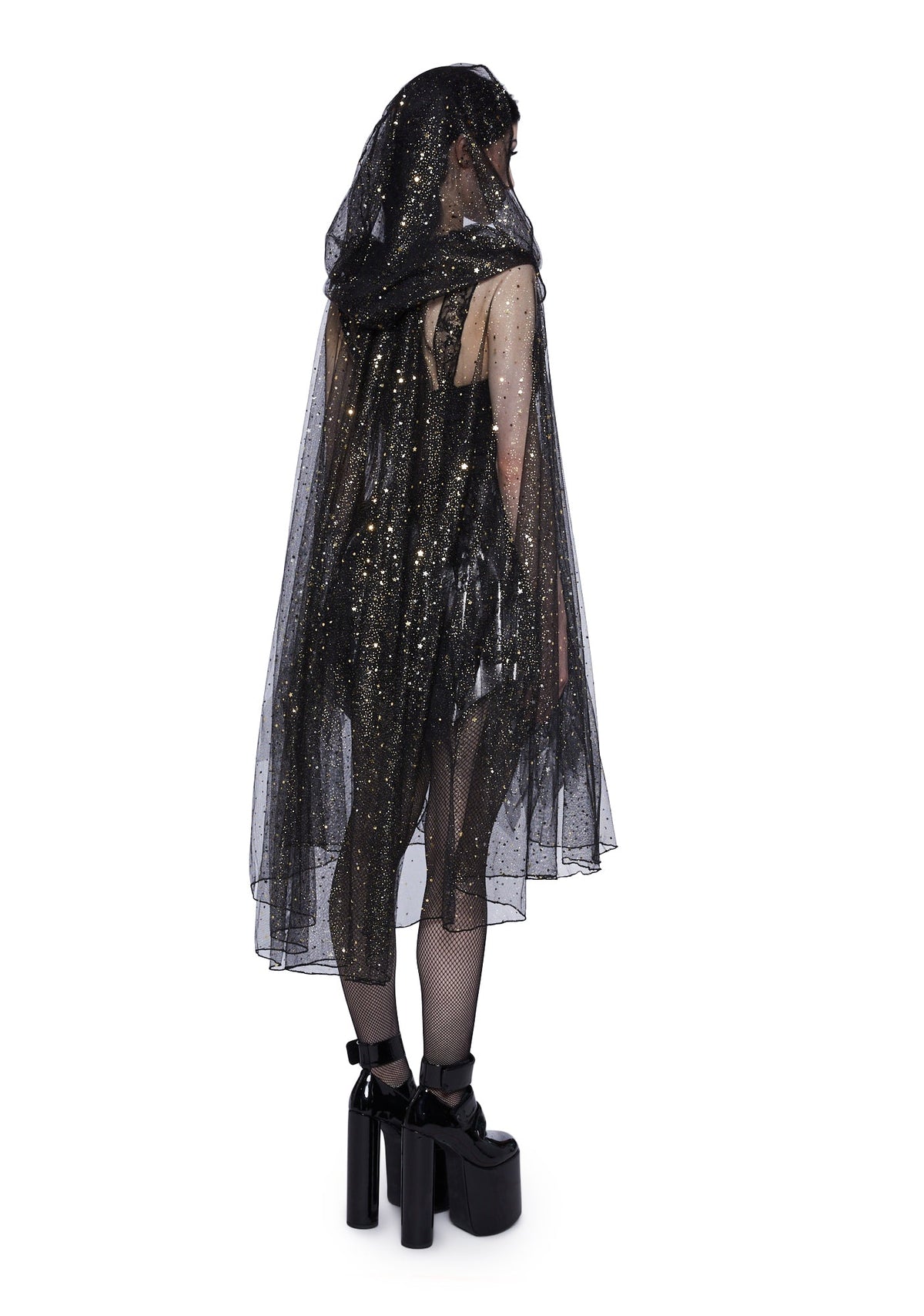 Mystic Being Sheer Cape