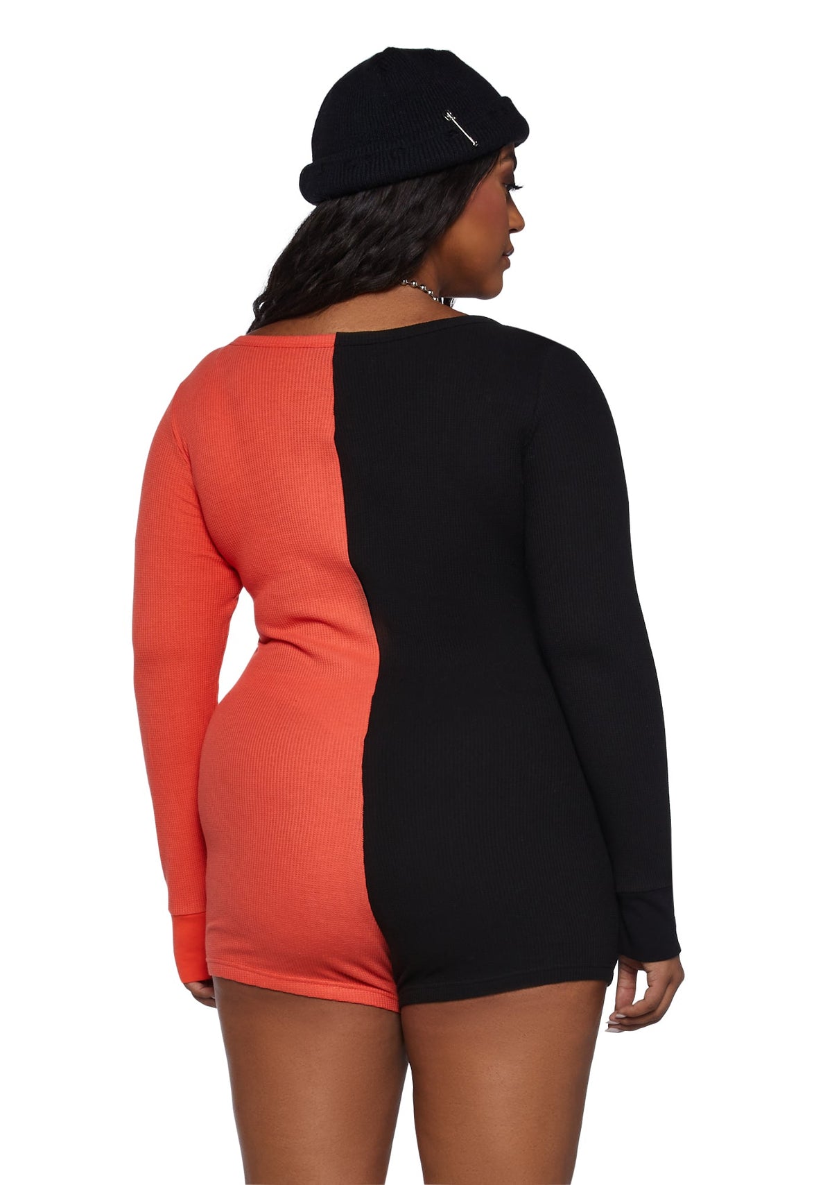 Feelin' Hollow Inside Pumpkin Romper