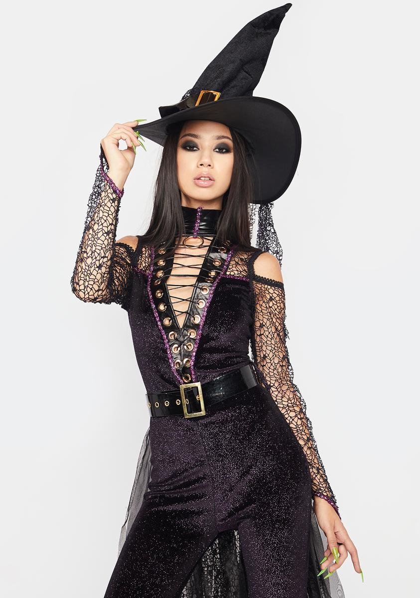 Violet Coven Witch Costume