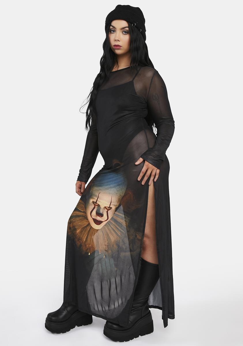 The Dancing Clown Maxi Dress