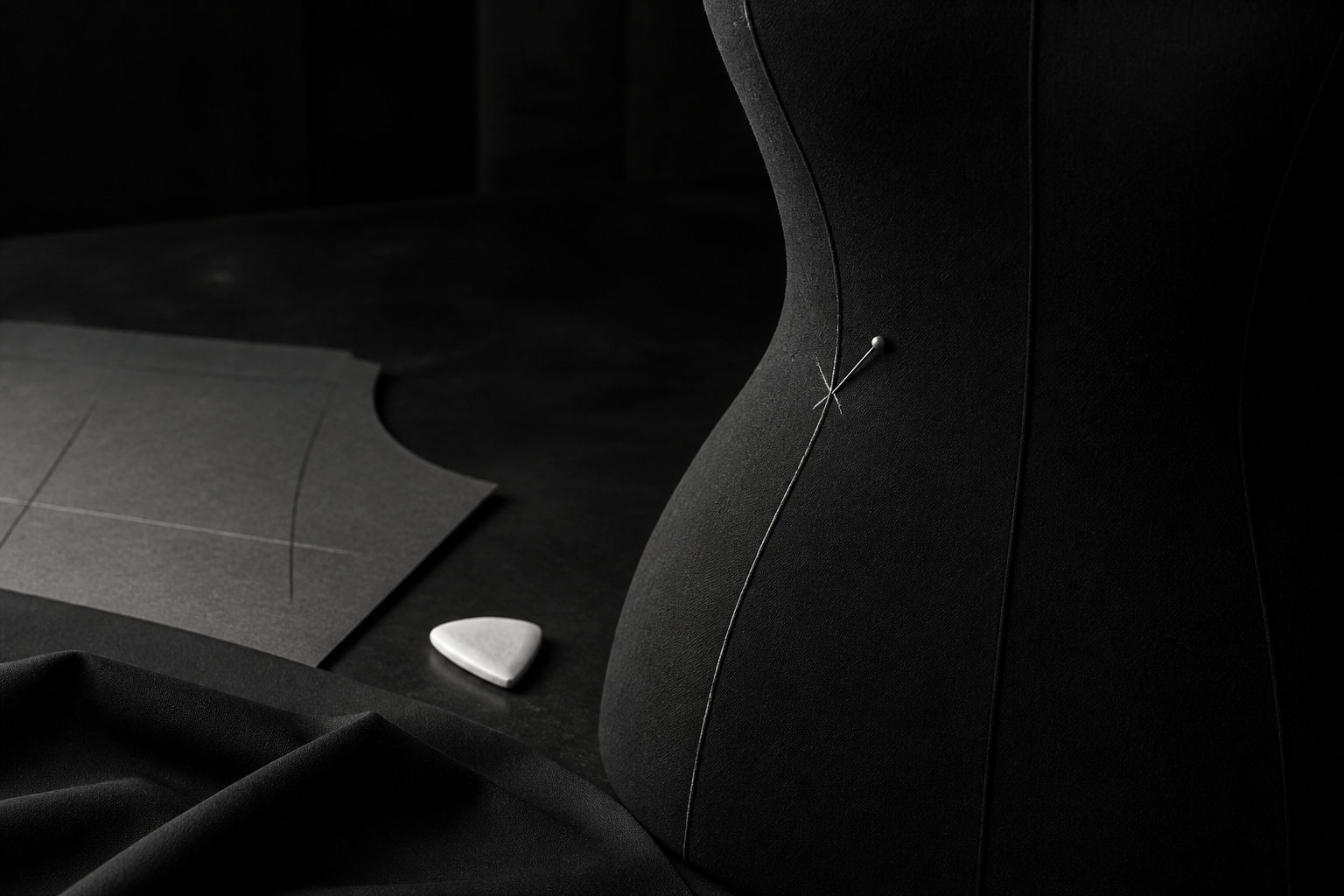 ERAVINE atelier bodice detail